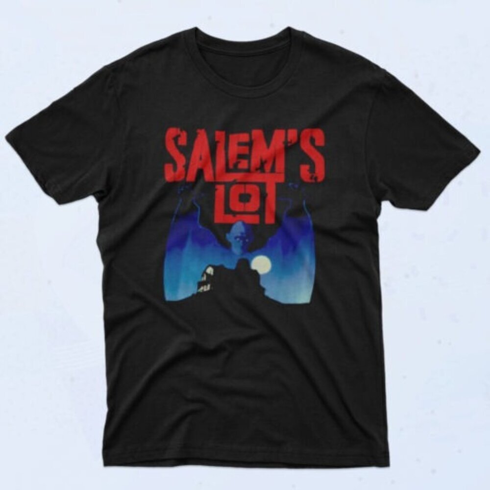Salems Lot Classic Horror Movie 90s Retro Graphic Halloween Fan T-Shirt 05